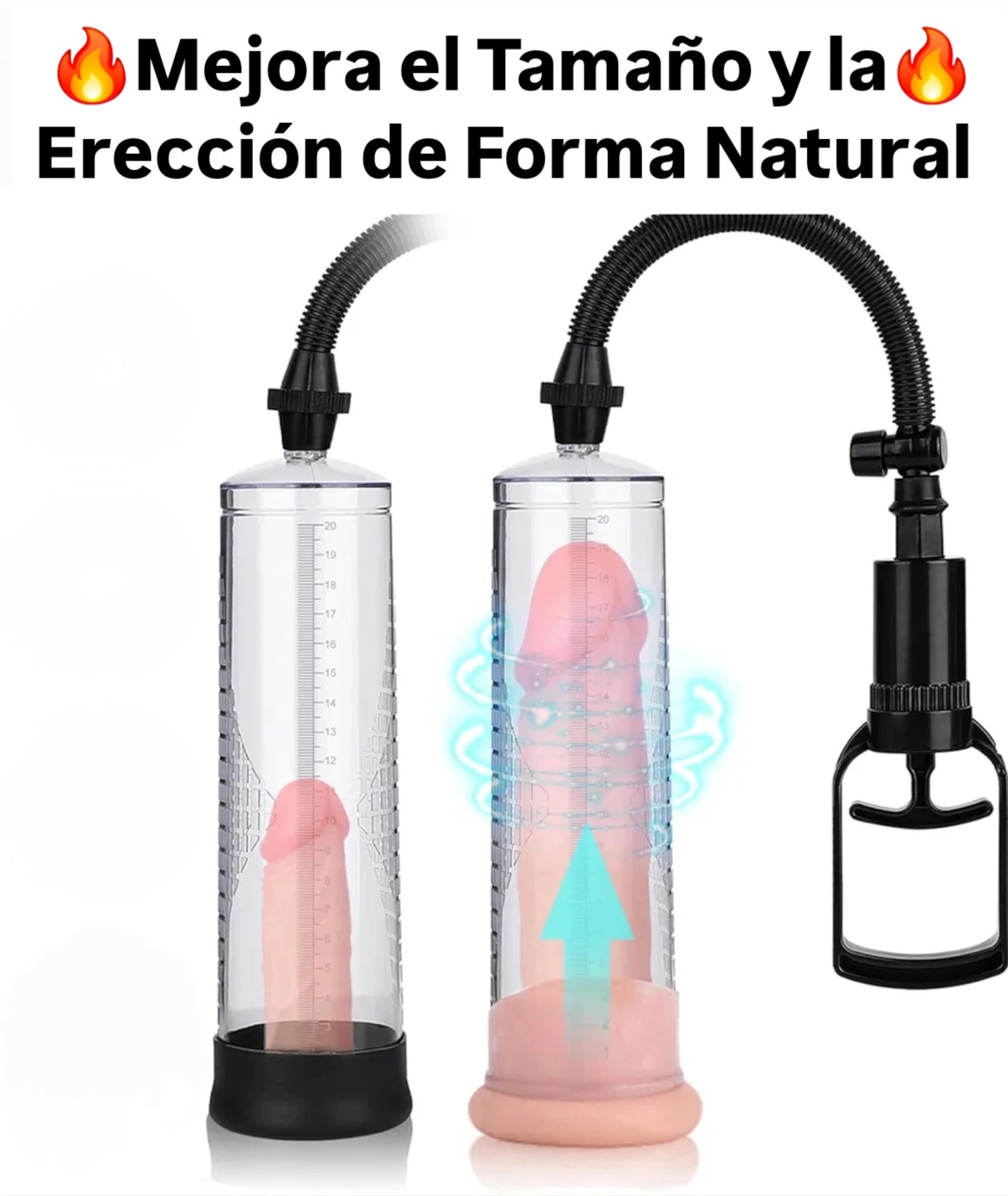 Bomba de alargamiento y engrosamiento🍆 | Masculinidad más potente 🔥