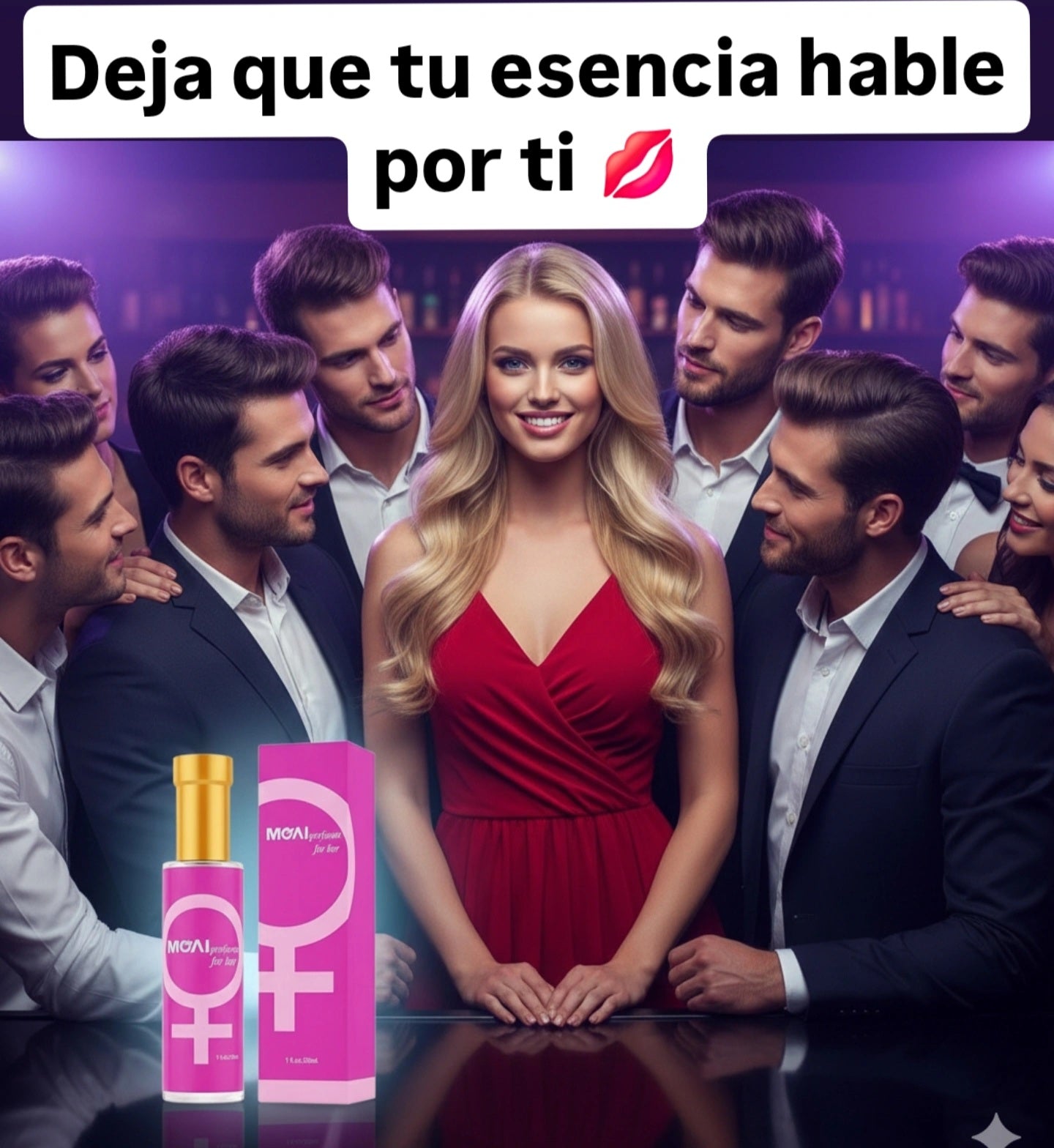 Perfume con feromonas para damas | ✨️ Tu aroma, su debilidad 😍